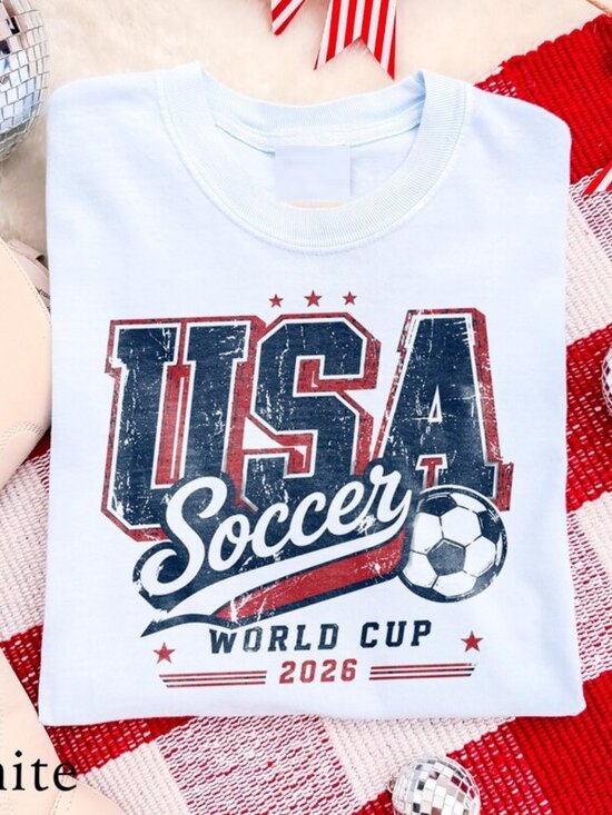Bradley Tops - USA Soccer World Cup 2026 Shirt, American Football Fan Graphic Tee